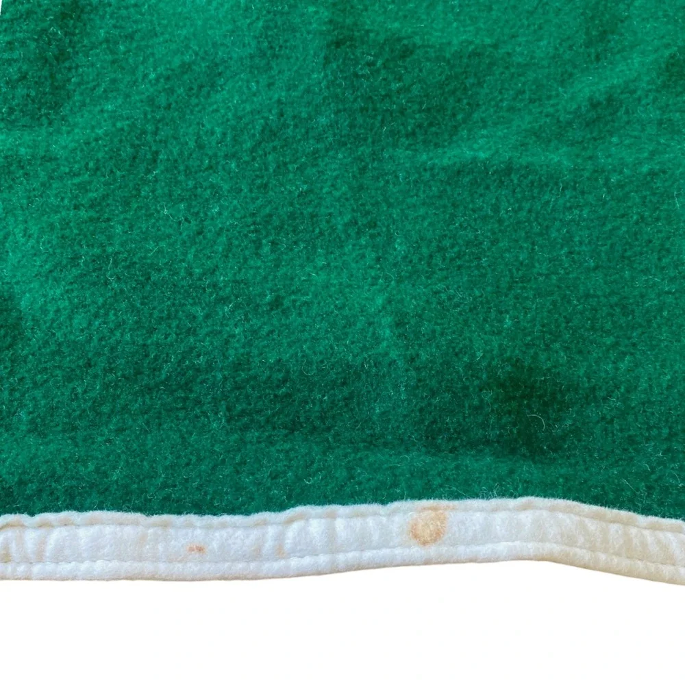 VTG PENDLETON Cotton Bowl Classic SEC College Football Wool Blanket Green 64x74